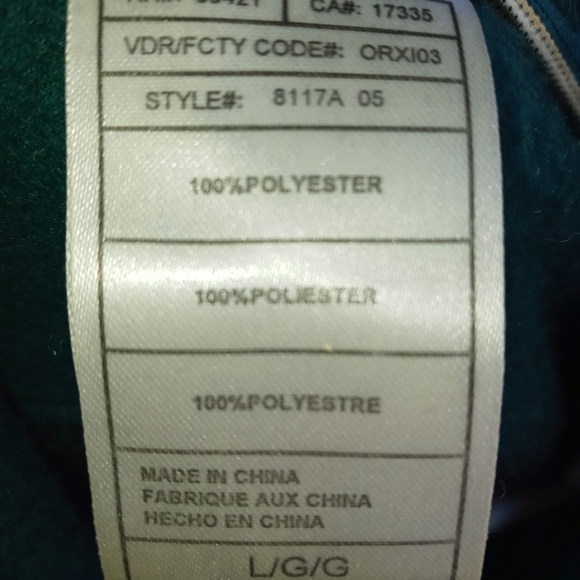 NFL TEAM APPAREL MENS Reebok Phila Eagles Pullover Hoodie sz LG - Picture 10 of 11